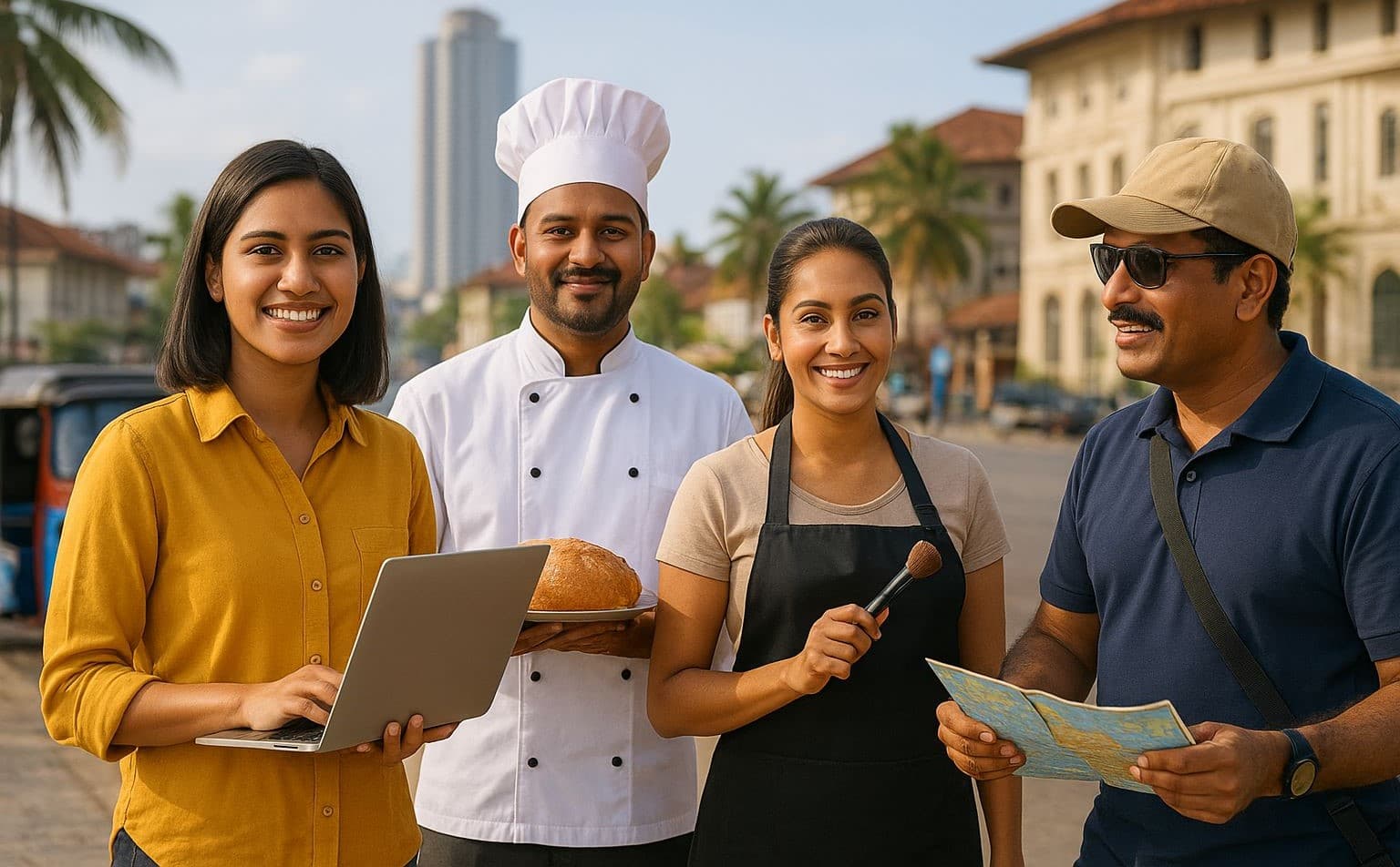 Professional support team openhire.lk